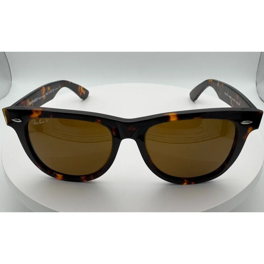 Ray-Ban RB2140 902/57 Original Wayfarer 54[]18 150 3P Sunglasses Brown Lens